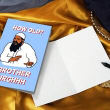 Funny Birthday Greeting Card With Envelope, Suitable For Family And Friends, "How Old Are You This Year?", Humorous Birthday Card - C - View 8
