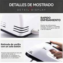 Torstellar Batidora De Mano Con 7 Velocidades, Batidora Amasadora Para Repostería Con 2 Varillas , Diseño Compacto, Portátil Y Ligero, Ideal Para Repostería, Mezclar Masa, Preparación De Alimentos, Batir Claras, Montar Nata, Hacer Pan Y Masas Pesadas, Uso Doméstico Y Cocina Diaria, Regalo Perfecto Para Amantes De La Cocina - Ver 5