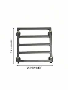 Heavy Duty Metal Plant Stand With Locking Wheels, Rust-Proof Rolling Support, Suitable For Large Flower Pots, Indoor And Outdoor Use, Perfect Gift For Plant Lovers - Plant Cart - View 3