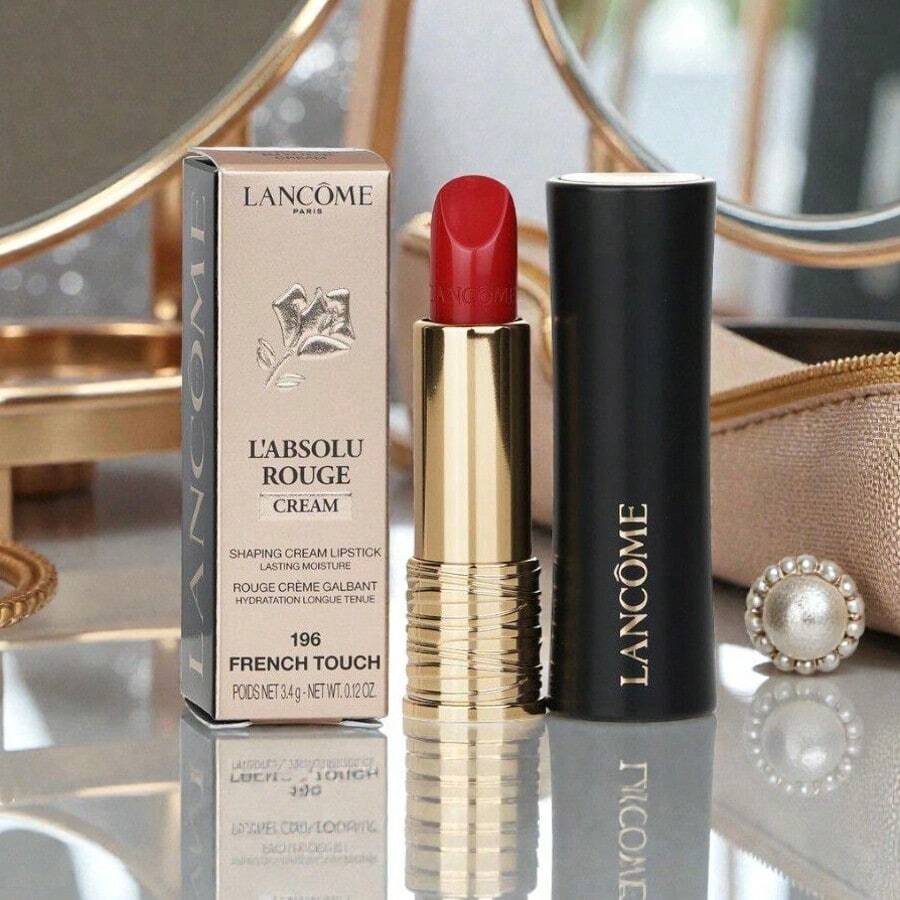 Lancôme L'Absolu Rouge Drama Matte Lipstick | 2026 New Formula Velvet Matte Lip Color | Infused With Rose Extracts & Hyaluronic Acid | Iconic Long-Wear Shades 196 295 505 | Luxury French Beauty Essentials - #196 - 查看 1