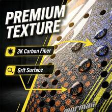 Vợt tennis bãi biển Mormaii EVOLUTION, sợi carbon 3K với lõi mềm EVA, trọng lượng nhẹ 330-340g, bề mặt chống trượt, kèm túi đựng. - Nhiều màu - Xem 9
