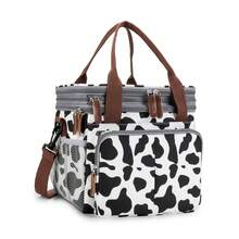 Multifunctional Lunch Bag, Waterproof And Insulated, Can Keep Food Fresh, Portable, Shoulder Bag, Outdoor Lunch Bag, Milk Bag. - 灰色 - 查看 7