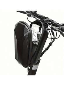 Large Capacity Waterproof Electric Scooter Handle Storage Bag - Durable EVA Material, Detachable Design, Suitable For Bicycles And Hoverboards, Black - Multicolor - View 3