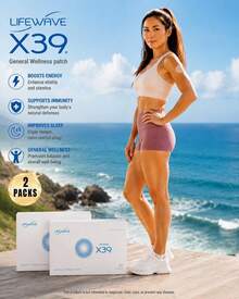 2pcs LifeWave X39 Patches - Supports Improvements Of Strength And Stamina,Body Care - Supports Improved Exercise Performance - No Or Stimulants - Innovative Patch Technology For Enhanced Wellness -30 Pieces Per Piece ,Keep Your Body Healthy And Rejuvenate You,Can Be Used Both Morning And Evening,Halloween Gift. - 2pcs - 查看 8