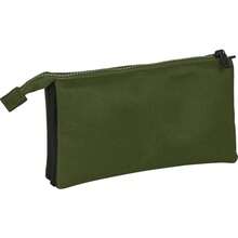 Safta | Astuccio Rettangolare con Organizzatore a Fisarmonica per Materiale Scolastico con Scomparti Interni Pieghevoli in PP, Interno Foderato, 1 Scomparto con Cerniera, Tasca Frontale con Chiusura a Pressione - Portatodo - Triple - Visualizzare 3
