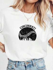 1 pieza Camiseta de Horchata, Bebida Deliciosa y Popular, 180g, 100% Algodón - Blanco 3 - Ver 12