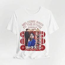 Min Yoongi Btts  Graphic T-Shirt, Music Theme Short Sleeve TeePlayeras De Mujer Algodon Blusas Frescas Para El Calor Blusas Dama Playeras De Dama Playeras Mujer Blusa Blanca Playeras Basicas De Mujer Blusas Oversize Para Dama Playeras Oversize De Mujer  Y2k Mujer Verano Camisetas De Mujer Algodón Playeras Para Mujer Blusas Casuales Para Dama Envio Nacional - Blanco - Ver 8