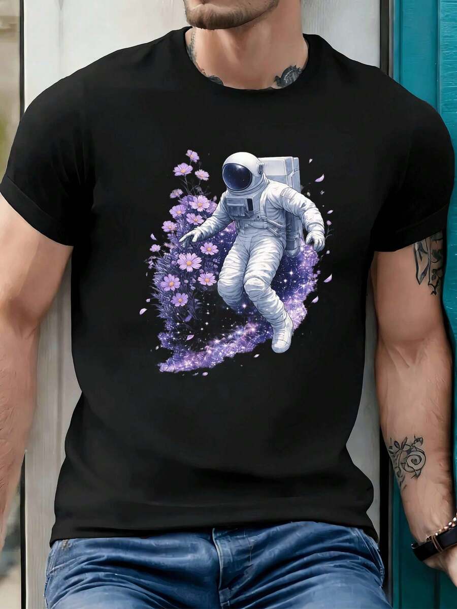 T-shirts för män - Svart - Visa 1