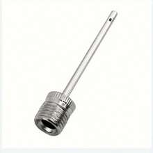 10pcs Inflating Needles, Suitable For Football, Basketball And Rugby Pump Parts. Inflating Needles And Injector Made Of Material - Silver - View 6