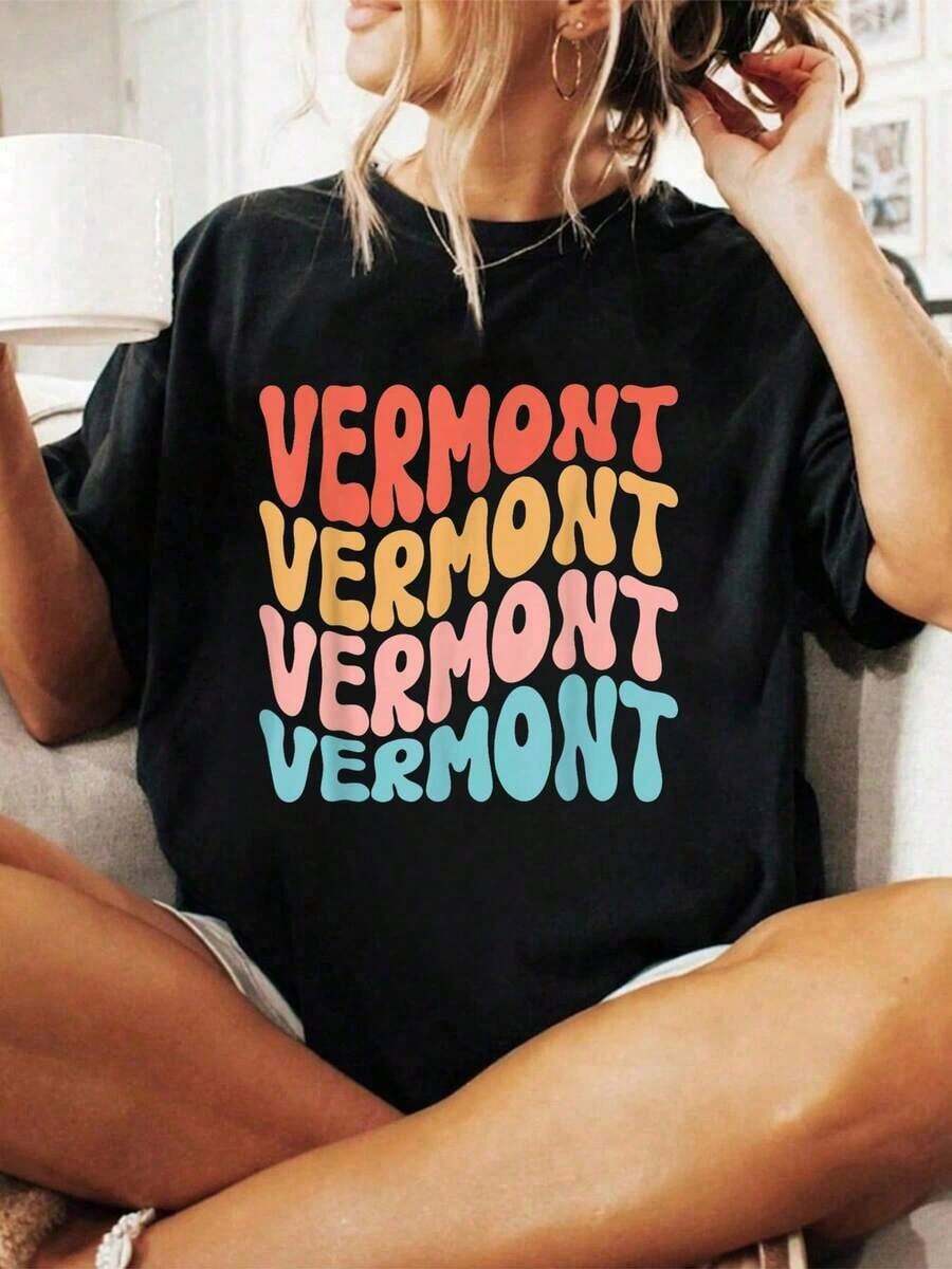 Camiseta 100% Algodón con Diseño Retro Divertido y Bonito para Hombres, Mujeres y Niños, Camiseta Suave y Transpirable para Hombre y Mujer, Estilo Clásico de Moda para Verano - Negro - Ver 1