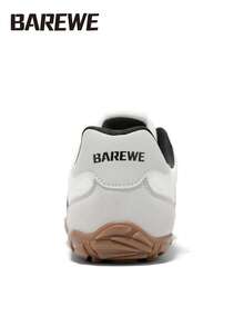 BAREWE 赤足運動鞋，零落差，寬版休閒鞋，可調節腳趾，防滑鞋底，舒適透氣，休閒運動鞋 - 白灰 - 查看 6