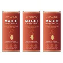 JAYSUING 100ml,Skin Tightening Body Oil,Deep Hydration, Elasticity Boost, Non-Greasy, Body Sculpting - màu đỏ - Xem 12