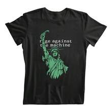 Playera Rage Against The Machine Rock Protesta - Negro - Ver 1