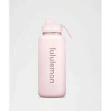 Lululemon Back To Life Sport Bottle 32oz |  | Insulated Water Bottles For Outdoor - Pink Pearl - View 1