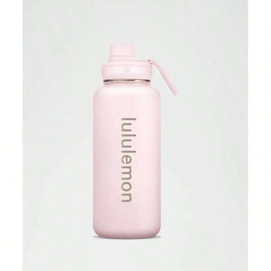 Lululemon Back To Life Sport Bottle 32oz | | Insulated Water Bottles For Outdoor - Pink Pearl - View 1