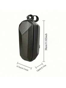 Large Capacity Waterproof Electric Scooter Handle Storage Bag - Durable EVA Material, Detachable Design, Suitable For Bicycles And Hoverboards, Black - Multicolor - View 10