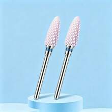 2 Mũi khoan móng tay bằng gốm chống dị ứng, tháo gel móng nhanh chóng, không gây hư hại, an toàn cao, dùng tại nhà và salon, dụng cụ làm đẹp móng. - Nhiều màu - Xem 8