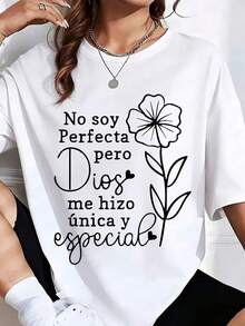 No soy Perfecta pero Dios me hizo única y especial - Blanco - Ver 6