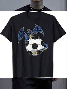 2026 Cotton 2KY Style Soccer Player Print-Shirt Mens Womens Short Sleeve Vintage-Shirt Summer (5) - Negro - Ver 6
