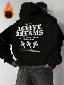 Moletom Masculino Streetwear Gospel Blusa De Frio Cruz Gótico Hip Hop Casaco De Algodão Unissex Feminino  Envio Imediato Varias Cores - Preto - Visão 1