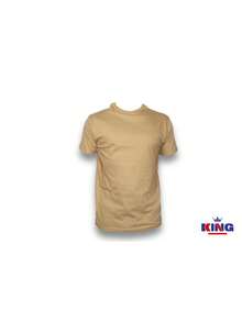 Playera para Dama 100% algodón de excelente calidad, esta playera garantiza una suavidad excepcional al tacto, cuello redondo con estampado "Courage 82 Modern Varsity" manga corta - Caqui - Ver 3