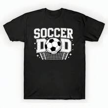 Soccer Dad Funny T-Shirt unisex de la de algodón puro de alta densidad de 220 g. C-AmiS-eta uniS-ex 100 % aL-Godón de - Tejido de alta densidad. Apta para todo tipo de perS-onas, ya sean mujeres o hombres. Tejido duradero de alta C-Alidad apto para todas las estaciones, suave al tacto pero duradero. Tops transpirables. Conjuntos de otoño para mujer. Conjuntos de vaC-Aciones para mujer. Disfraz de Halloween para mujer. - Negro - Ver 6
