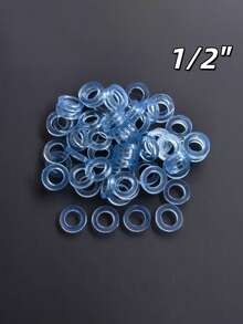 100 chiếc vòng đệm O-ring silicon dày, phù hợp cho ống nước từ 1/2" đến 3/4", vòng đệm làm kín dự phòng - nhiều màu - Xem 5
