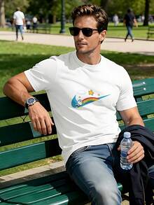 Men T-Shirts - White - View 2