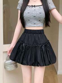 Women Skirts - Black - View 3