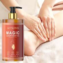 JAYSUING 100ml,Skin Tightening Body Oil,Deep Hydration, Elasticity Boost, Non-Greasy, Body Sculpting - màu đỏ - Xem 2