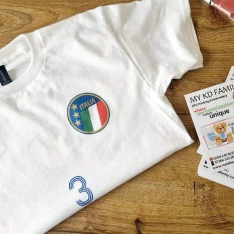 Camiseta de fanático del fútbol italiano Paolo Maldini - Negro - Ver 1