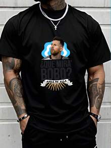 Camisetas de hombre - Negro - Ver 1