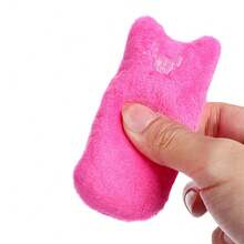 Soft Plush Catnip Cat Toy With Crinkle Paper, Durable Chew Toy With Funny Expression, Interactive Mini Toy For Kittens And Cats - Multicolor - View 18