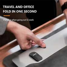 Foldable Laptop Stand - 13° Adjustable Ergonomic Laptop Stand With Heat Dissipation, 7mm Ultra-Thin Invisible Design For Easy Carrying, Supports 13-17.3 Inches, Ideal Gift For Office Workers And Students (Laptop Accessories/Laptop Stand) Random Color - Multicolor - View 2
