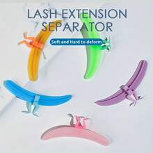 1 Pair PERMANIA Eyelash Extension Separator Tool, Non-Slip Design, Easy To Use, Suitable For Beginners, For Eyelash Extension - Multicolor - View 1