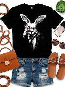 Camiseta unisex Cat Strike, marca popular y de moda, material de  2026, camiseta de mujer, top casual. - A - Ver 4