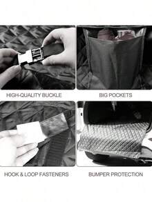 Pet Car Seat Cover And Waterproof Trunk Mat Dog Car Seat Car Seat Covers Dog Car Seat Cover Pet Car Seat - Thickened Composite Trunk - View 3