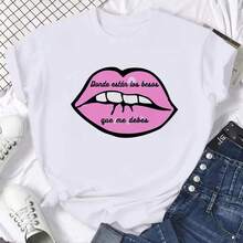 Camiseta de manga corta con estampado de la banda de rock Extremoduro, estilo casual gótico Y2k, camisetas gráficas vintage para mujeres y hombres. - Blanco - Ver 8