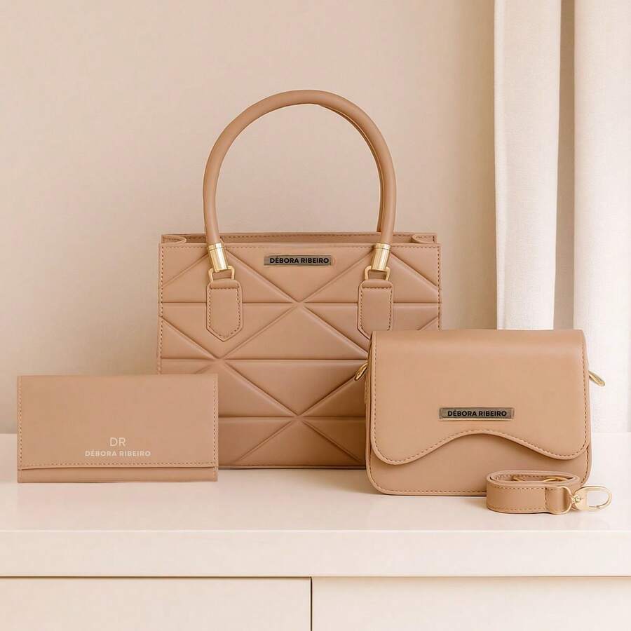 Women Shoulder Bags - Marrón - Ver 1