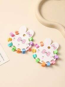 20pcs Macaron Color Mini Hair Clips Set, Non-Damaging Bangs Clips, Cute Colorful Small Hair Clips, Versatile Daily Hair Accessories - Multicolor - View 2