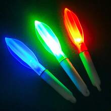 3pcs LED Fishing Light, Fish Attracting Light, Flashing Glow Stick, Fish Aggregator, Suitable For Sea Fishing, Fishing Accessories [Batteries Not Included] - 3-pack (red + Green + Blue) - View 4