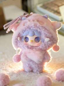 1pc Yooki Oxygen Zodiac Series Cute Japanese Style Blind Box Assembly Doll, Mysterious Surprise Doll, Collectible Handmade Model Doll For Collectors And Enthusiasts, Random Style & Random Eye Design, Suitable For Teen Learning, Adult Work & Leisure Stress Relief - The Trajectory Of Stars - View 9