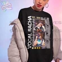 Camiseta Unisex Vocal Racha, Camiseta - Negro - Ver 2