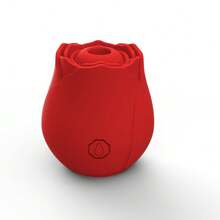 RUIJU 1pcs Sucking Vibrator Rose Sex Toy Vibrator For Women - Clitoral Nipple Massage Sucking Vibrator - 10 Powerful Modes, Female Toys For Exotic Play, Woman Pleasures Toy, Christmas Gifts - 紅色 - 查看 1