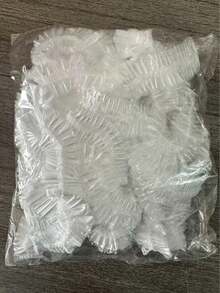 50pcs Disposable Plastic Liners, Suitable For Pet/Toilet Pads, Bird Cage/Rabbit Cage, Cat Litter Bags, Dog Pee Pads, Cleaning Pads - White - View 16