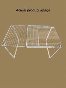 رفوف خزانة متعددة الطبقات، خزانة مقسمة مع رفوف تخزين قابلة للتمديد. نوصي بشراء مقاس أكبر. عند التمديد إلى ما بعد النصف، قد يصبح غير مستقر. هذا الرف المنظم للخزانة القابل للتوسيع مصنوع من مواد متينة وقوية التحمل بتصميم بسيط وسهل التركيب. - أبيض - مشاهدة 11