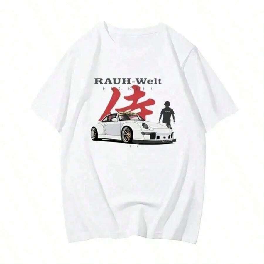 Camiseta Cool Summer Initial Ds, Camiseta de Moda con Patrón de Anime Japonés, Camiseta Harajuku Manga, Camiseta Casual de Manga Corta, Top Y2k para Mujer, playeras de mujer - Blanco 16 - Ver 1