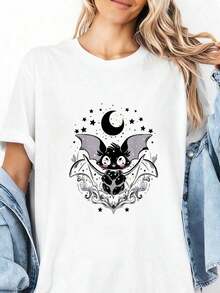 Camiseta de Algodón Puro con Diseño de Orca Genial para Hombres, Mujeres y Niños - Blanco 1 - Ver 8