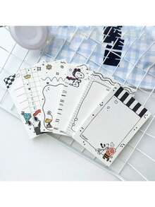 SNOOPY 1pc  A7 Pocket Notebook, Beautiful Appearance, Portable Planner, Student Notebook, New Year Gift, Valentine's Day Gift, Easter Gift [Random Style] - Multicolor - View 4