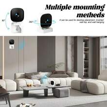 1080P Full HD Intelligent Wireless Surveillance Camera, Crystal Clear Color Night Vision Function, One-Way Voice Collection And Advanced Motion Detection Function Are Very Suitable For Safety Monitoring, Home Monitoring And Outdoor Use Of The Elderly And Pets. (No Battery) - Multicolor - View 8